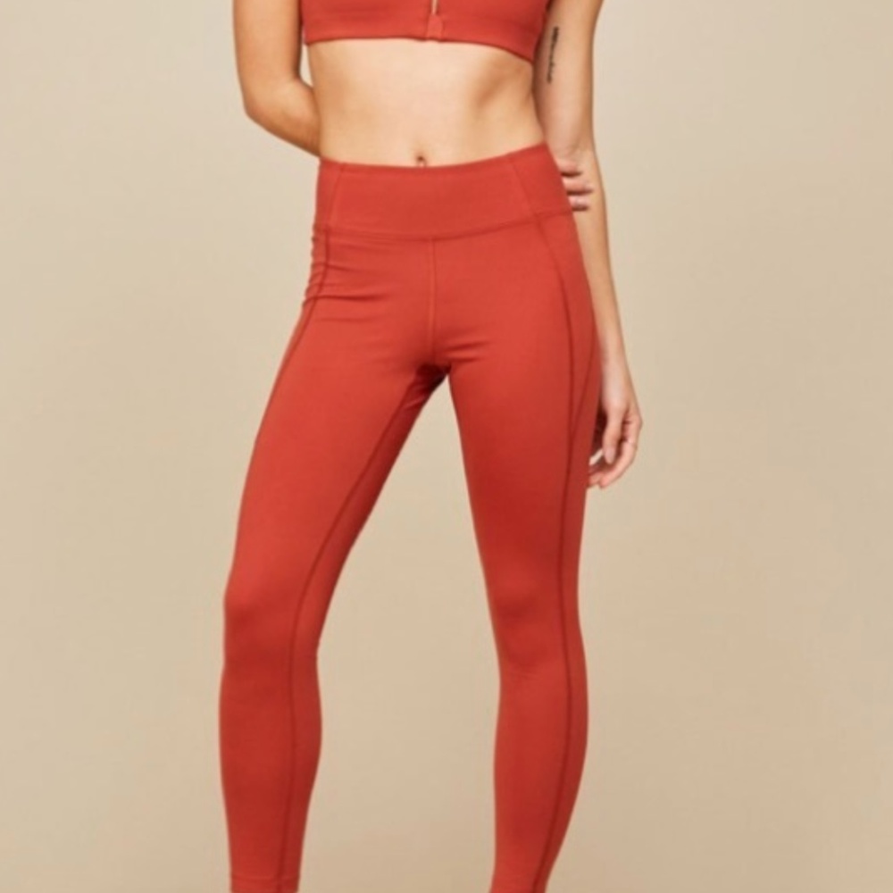 Girlfriend Collective Red Orchard Leggings